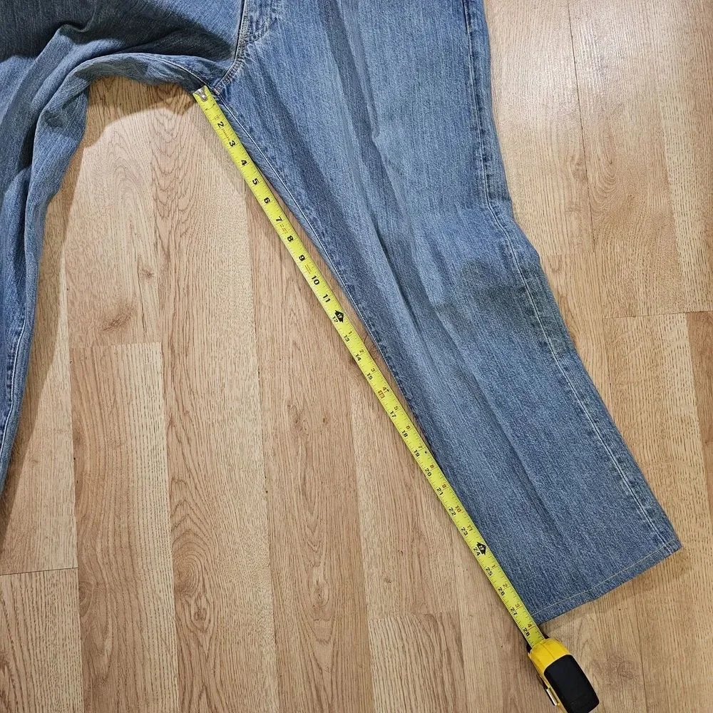 Polo Ralph‎ Lauren Jeans Mens 36x32 Blue Cotton Straight Leg Pocket Casual Denim